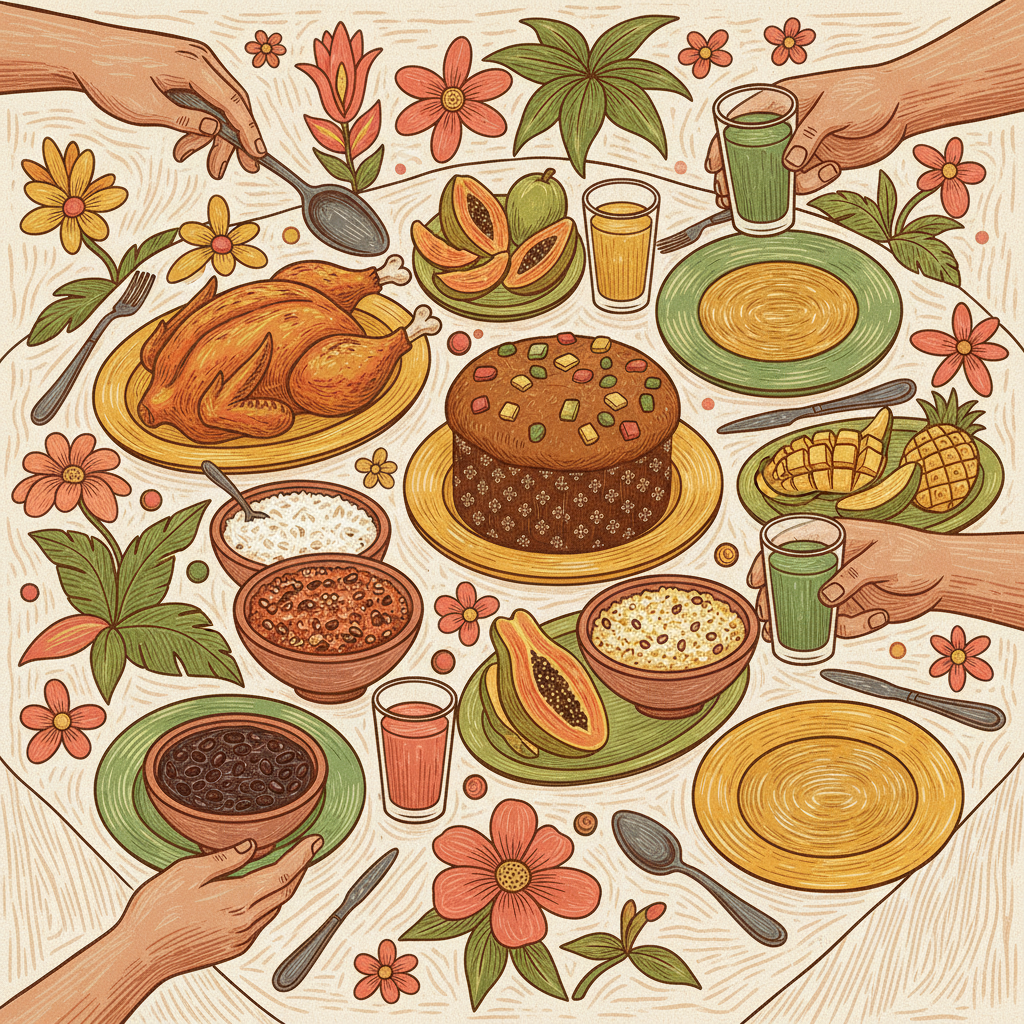 Ceia de Natal com Sabor de Casa: O Guia Prático para Achar Ingredientes Brasileiros no Exterior